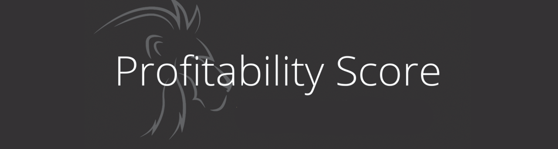 Profitability Score